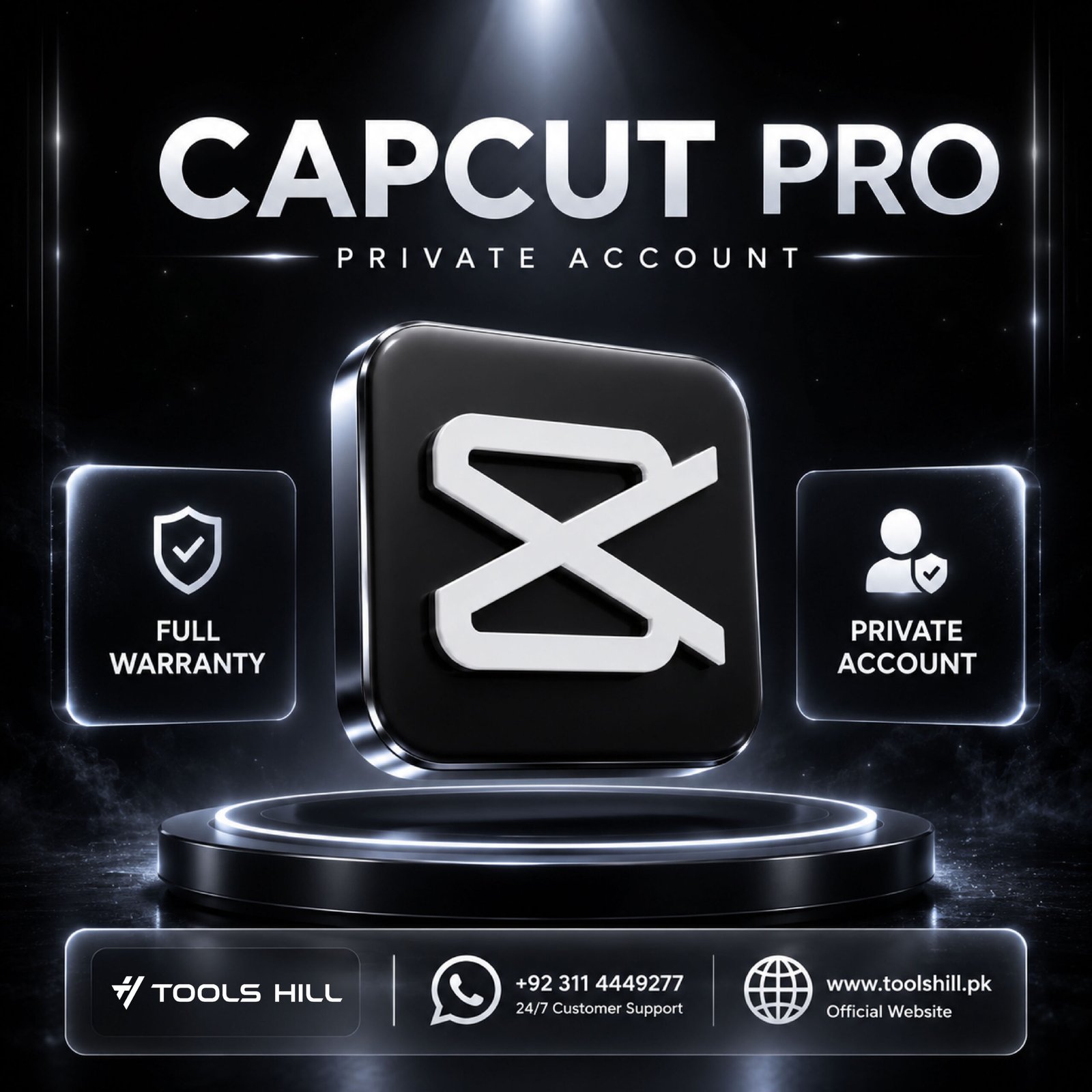 CapCut Pro Subscription in Pakistan – Premium Video Editing Access | Tools Hill